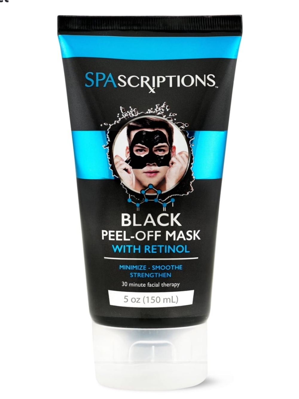 Black Peel-Off Mask with Retinol Deep-Cleaning Black Face Mask Skin Care